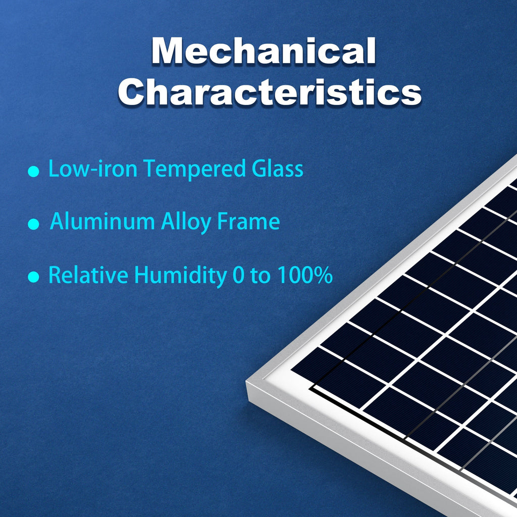 35 Watt 12 Volt Polycrystalline Solar Panel