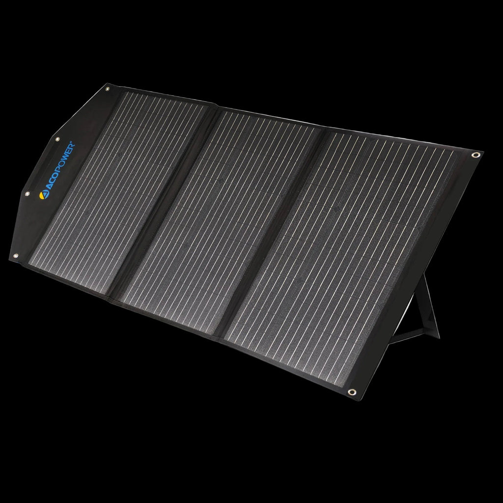ACOPower Foldable Solar Panel Kit Suitcase --- 90W, 120W