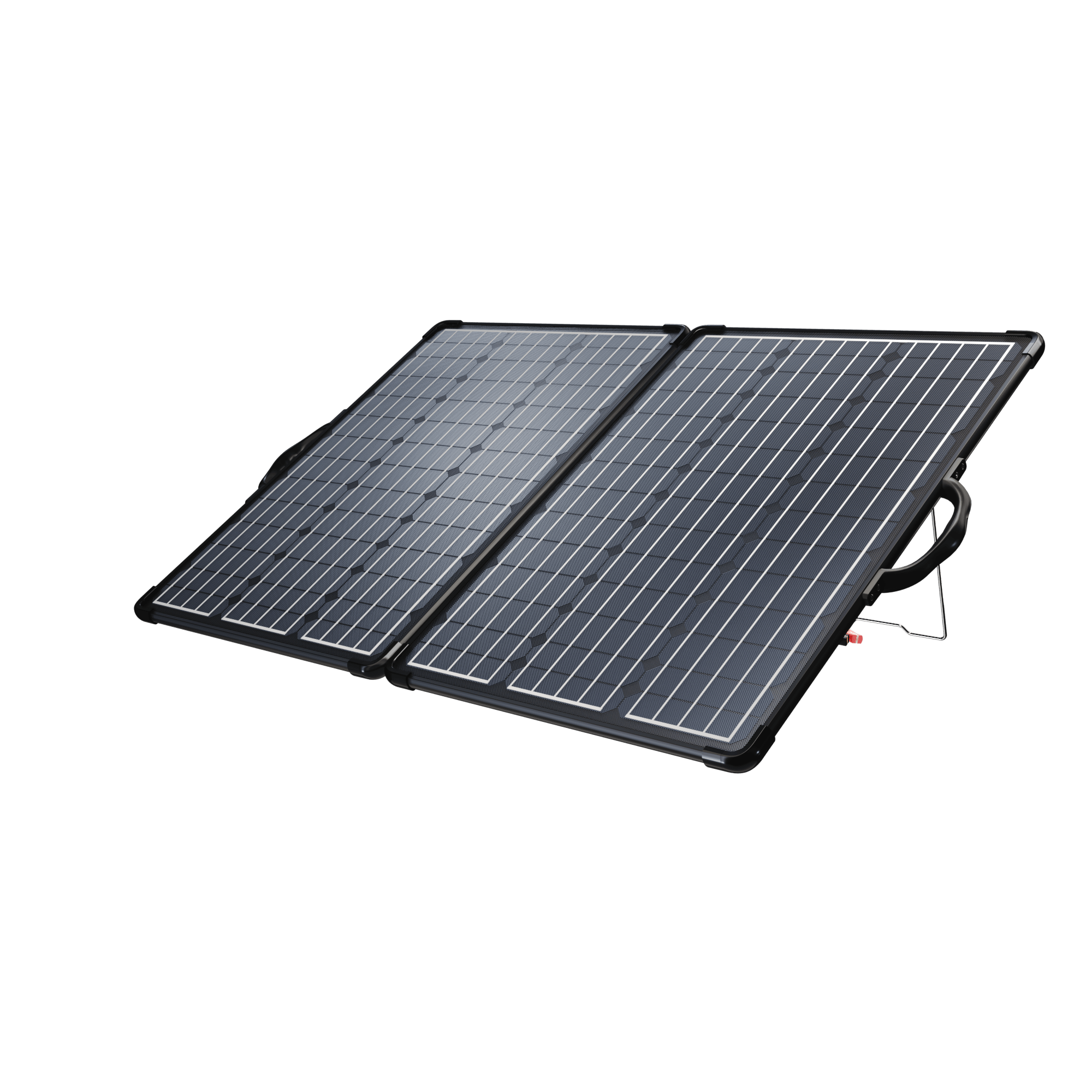 ACOPower Plk 120W Portable Solar Panel Kit, Lightweight Briefcase with 20A Charge Controller